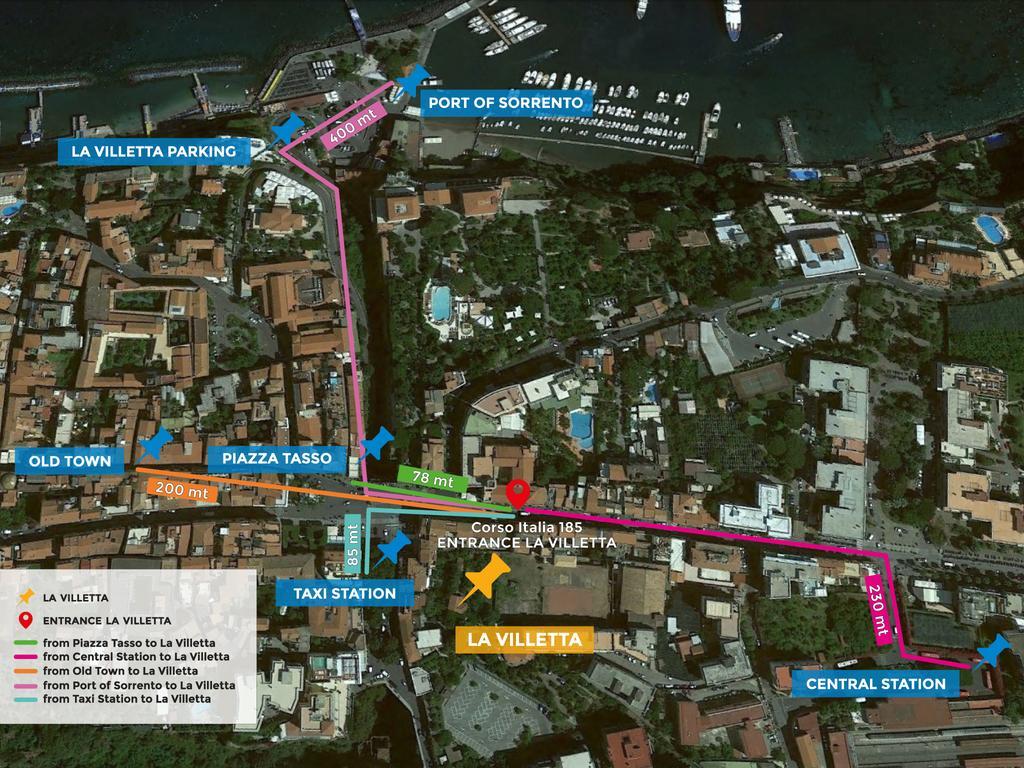 La Villetta Sorrento Eksteriør bilde